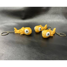 Брелок "Рибка з очима" 3D-друкований