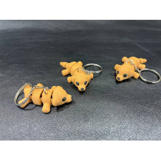 Брелок «Собачка-спанієль» 3D-друкований
