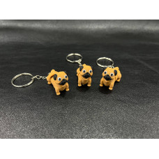 Брелок «Мопс» 3D-друкований